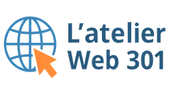 Logo de l'atelier web 301, freelance WordPress et consultant SEO